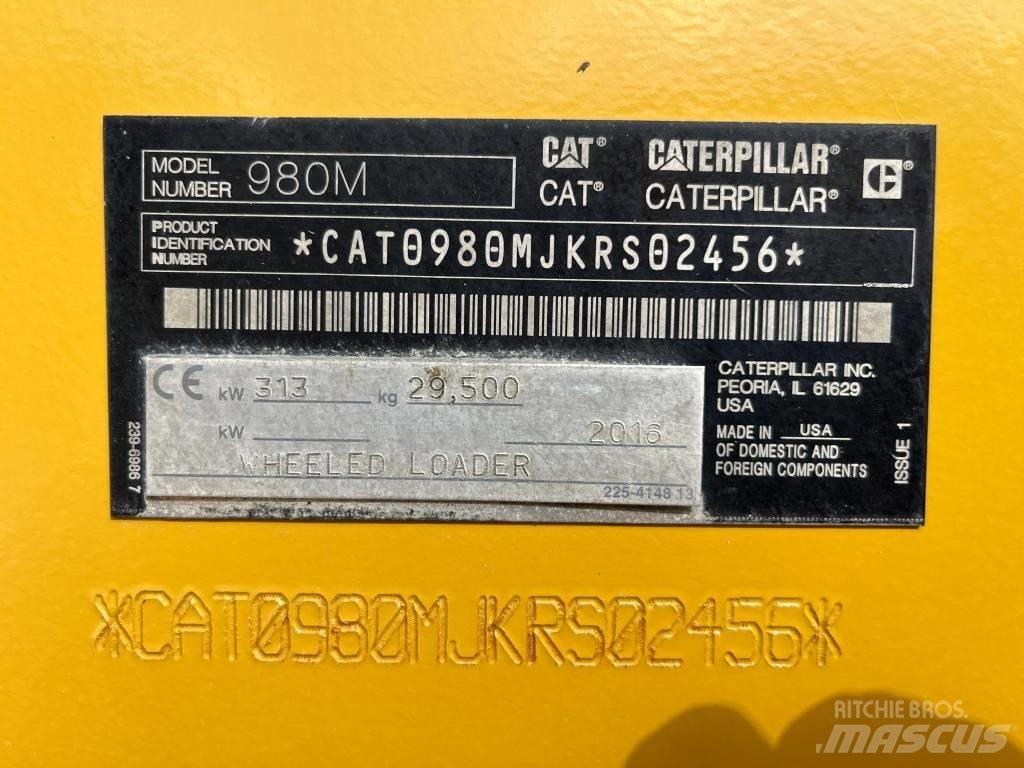 CAT 980M Фронтальные погрузчики