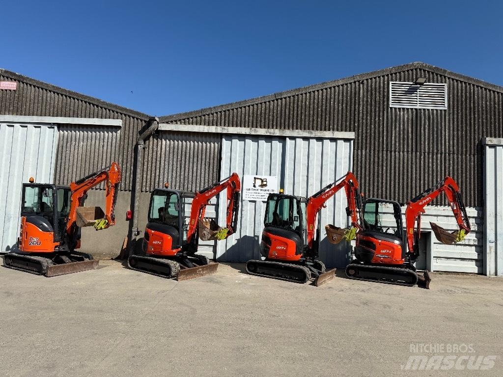Kubota U 27 Мини-экскаваторы