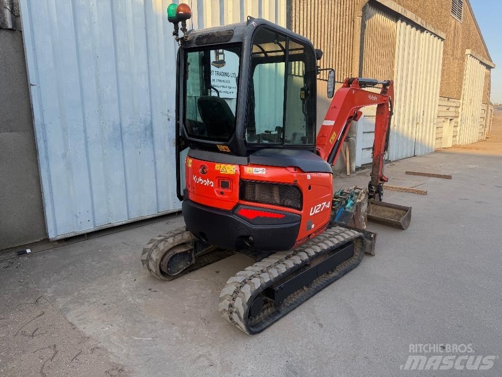 Kubota U 27 Мини-экскаваторы