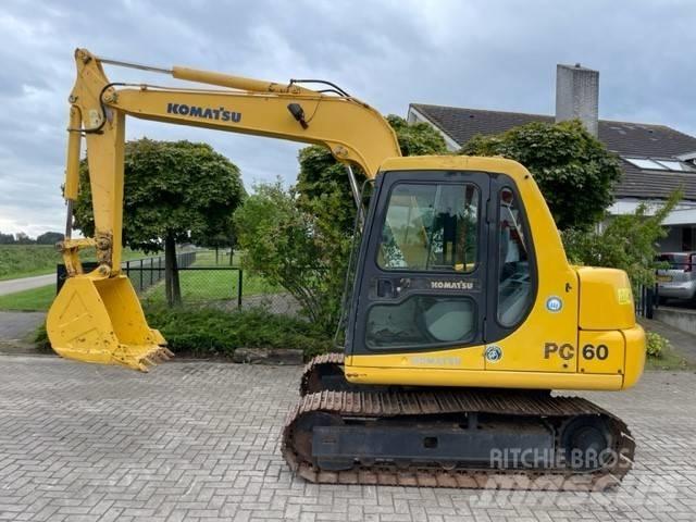 Komatsu PC60-5 Гусеничные экскаваторы