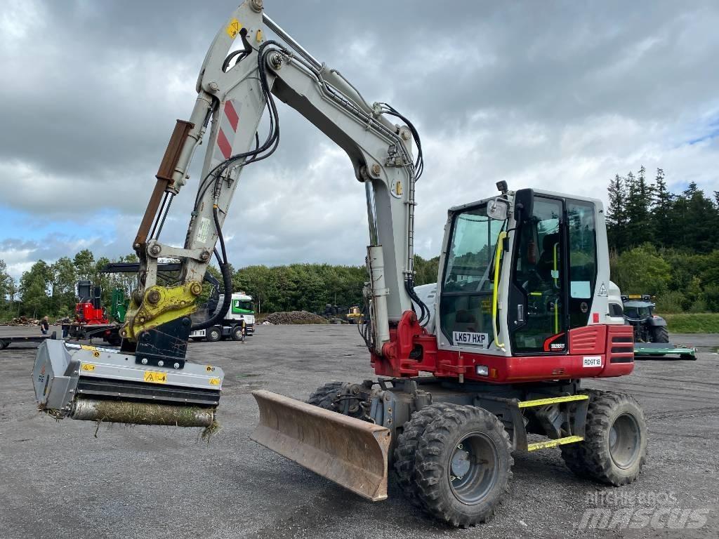 Takeuchi TB 295 W Колёсные экскаваторы