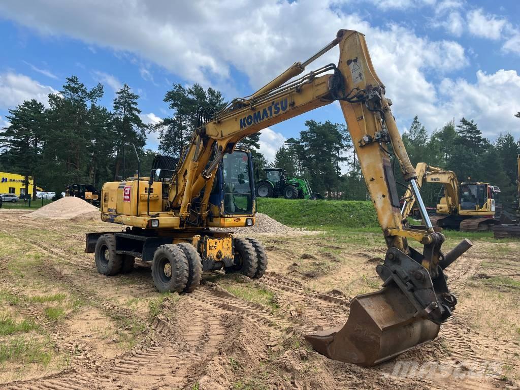 Komatsu PW 160 ES-7K Колёсные экскаваторы