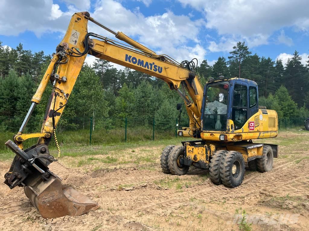 Komatsu PW 160 ES-7K Колёсные экскаваторы