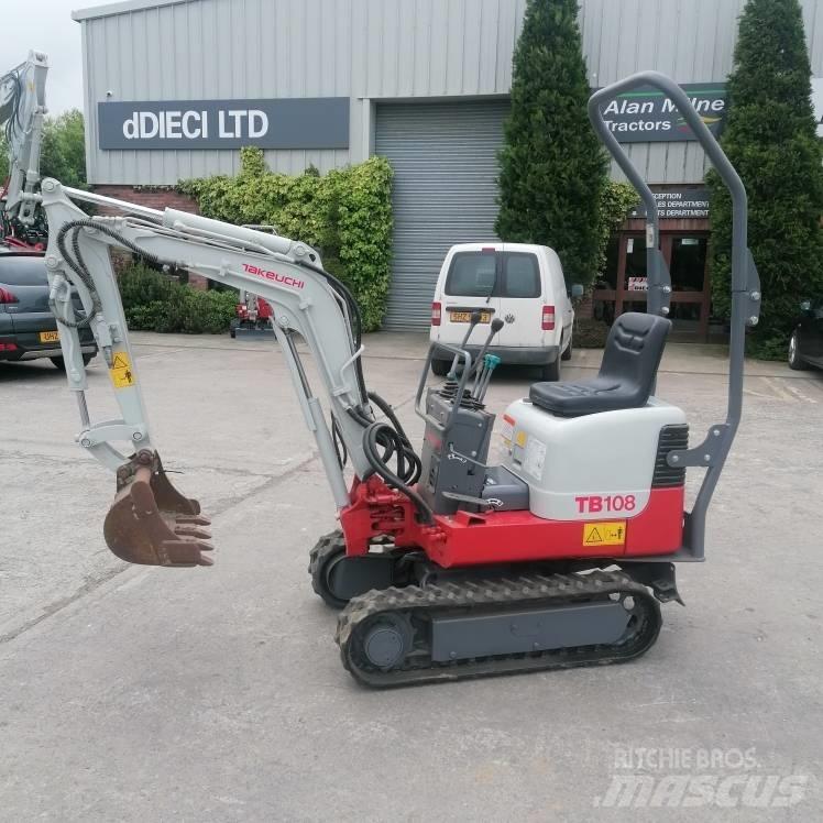 Takeuchi TB108 Мини-экскаваторы