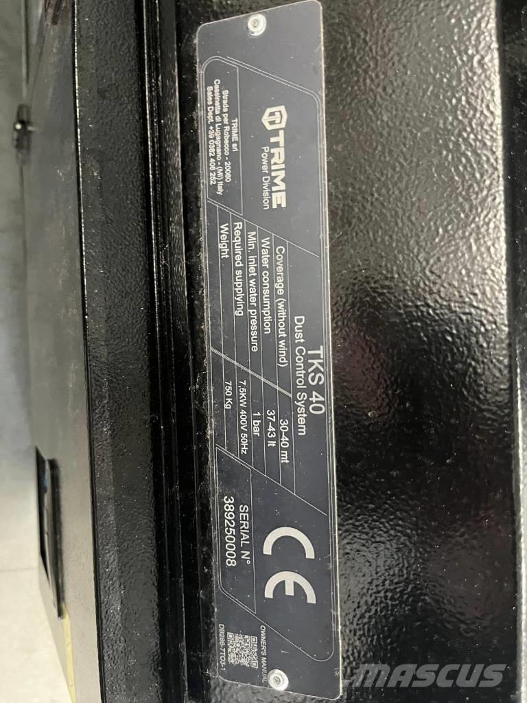 Trime TKS-40 SKID Оросительные системы