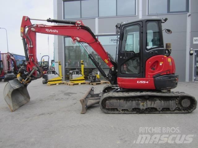Kubota U 55-4 Мини-экскаваторы