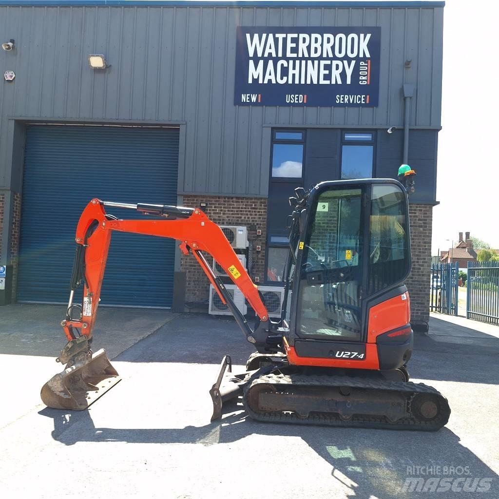 Kubota U 27-4 Мини-экскаваторы