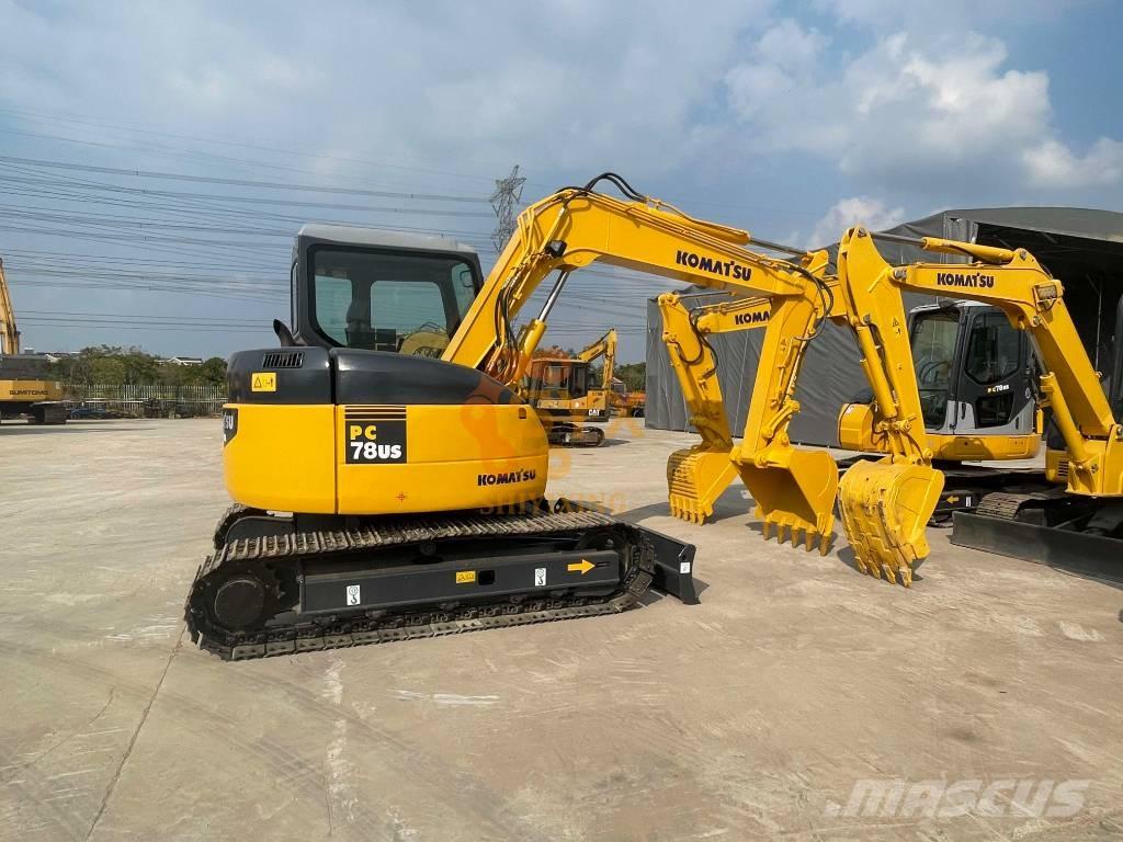 Komatsu PC 78 US Малые экскаваторы 7т-12т