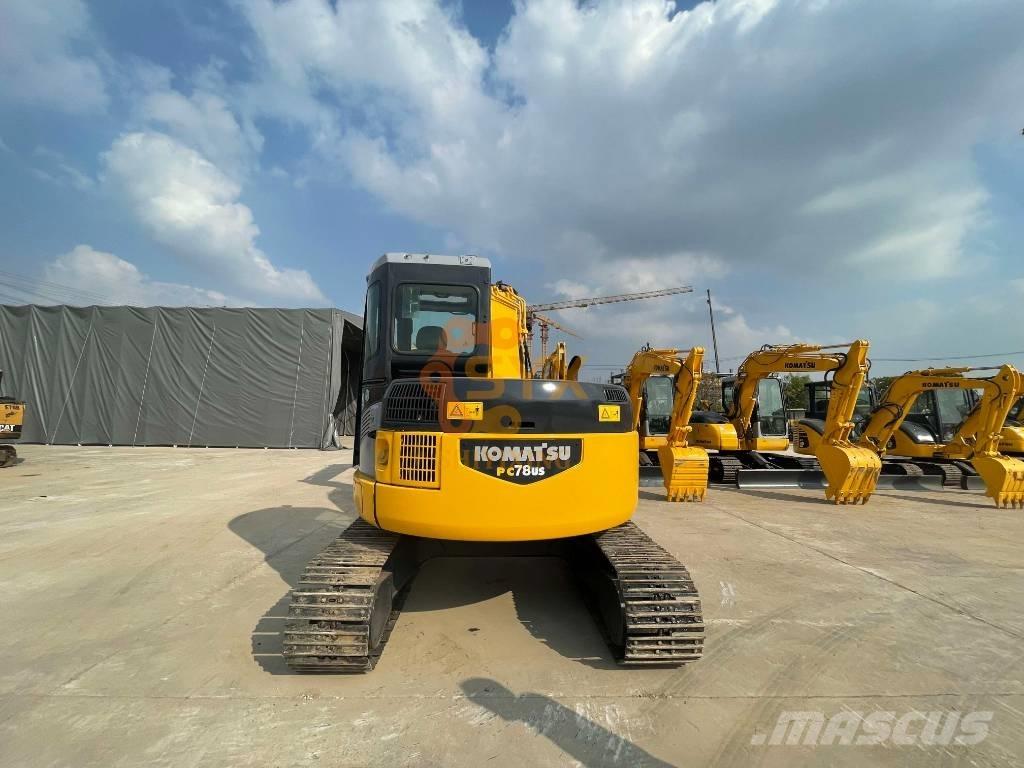 Komatsu PC 78 US Малые экскаваторы 7т-12т
