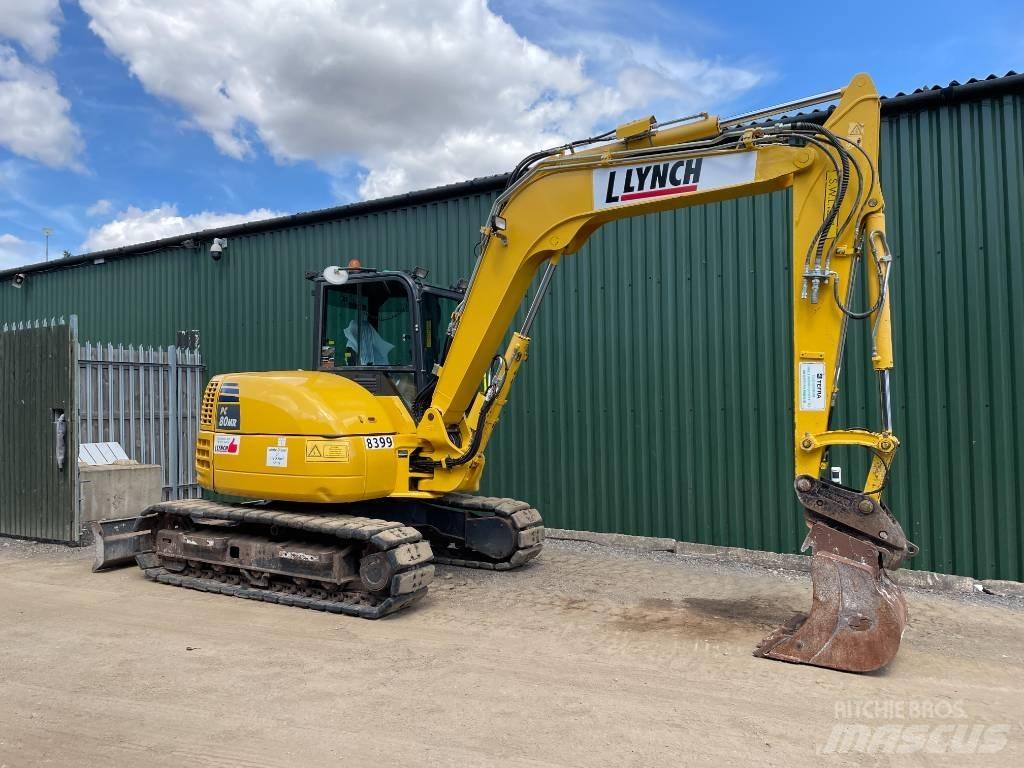 Komatsu PC 80 MR-5E0 Малые экскаваторы 7т-12т