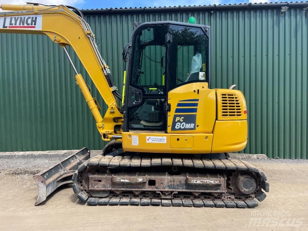 Komatsu PC 80 MR-5E0 Малые экскаваторы 7т-12т