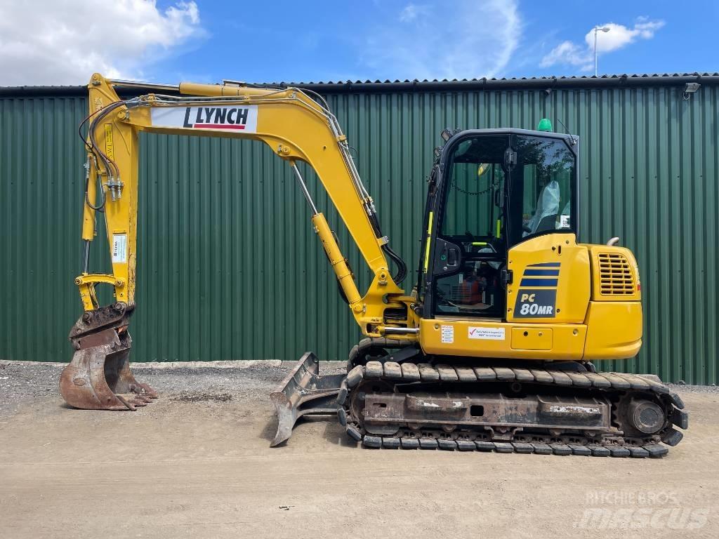 Komatsu PC 80 MR-5E0 Малые экскаваторы 7т-12т