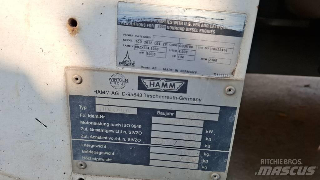 Hamm HDO 90 V Катки тротуарные