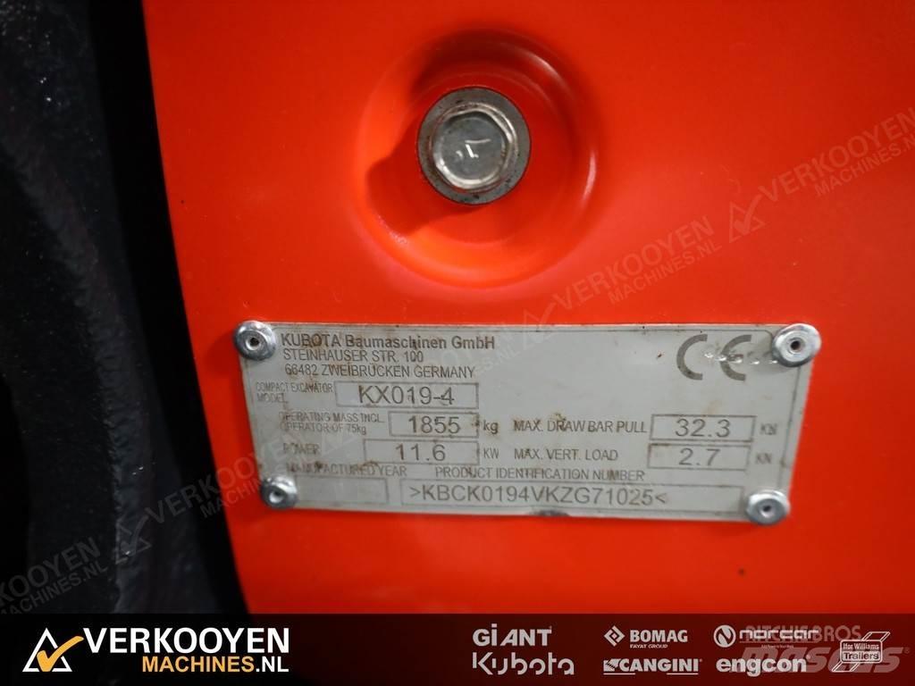 Kubota KX019-4 Мини-экскаваторы