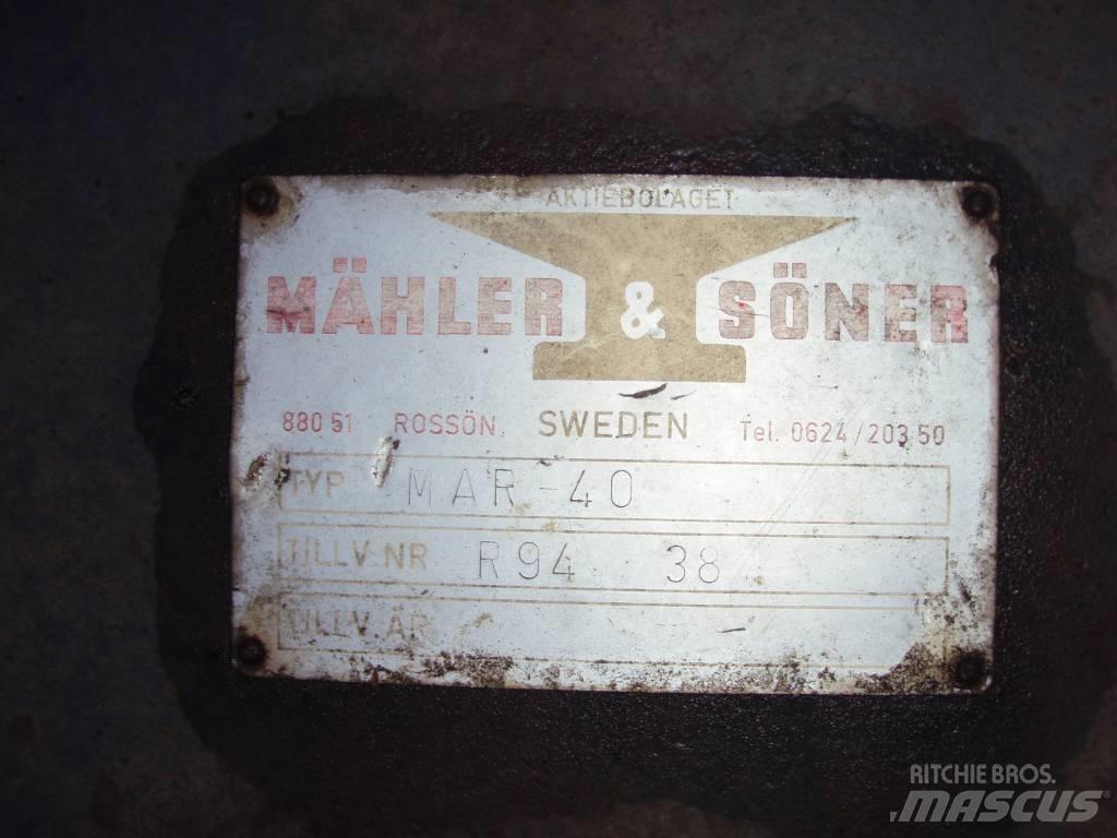 Mählers Snöblad 4m Строительные плуги