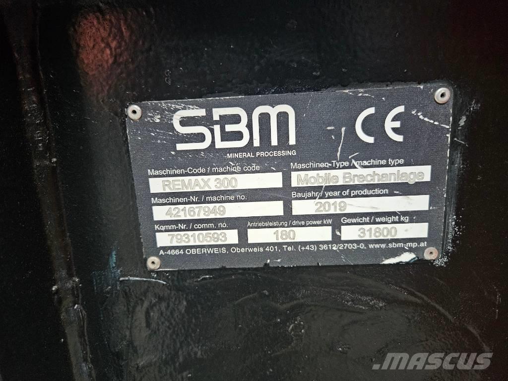 SBM Remax 300 Мобильные дробилки