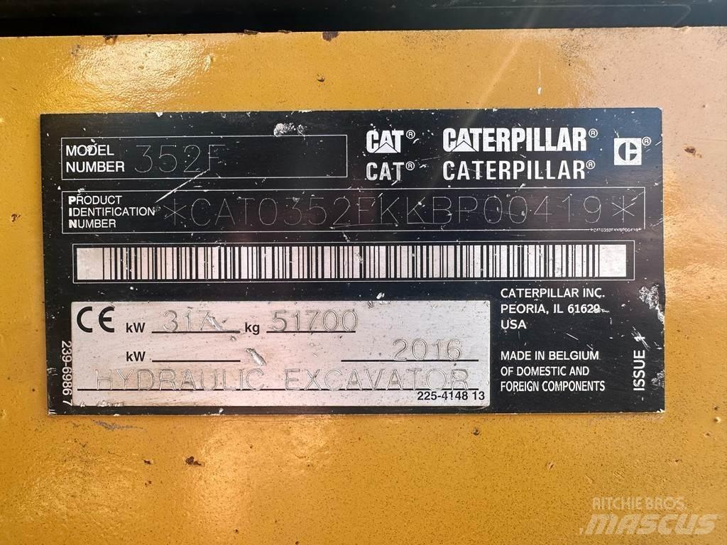 CAT 352F Гусеничные экскаваторы