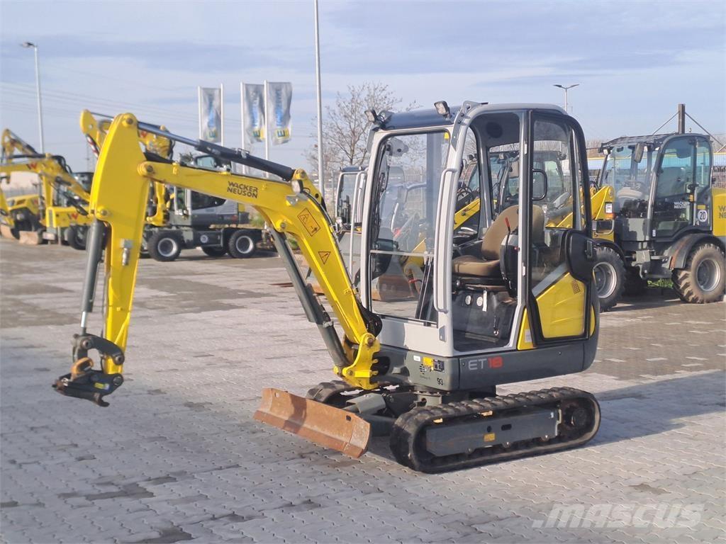 Wacker Neuson ET18 Гусеничные экскаваторы