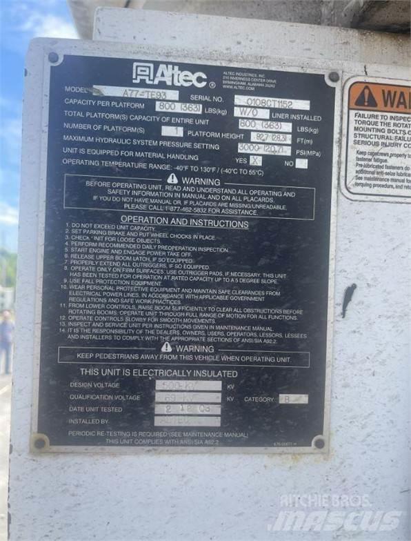 Altec A77TE93 Другие грузоподъемные машины