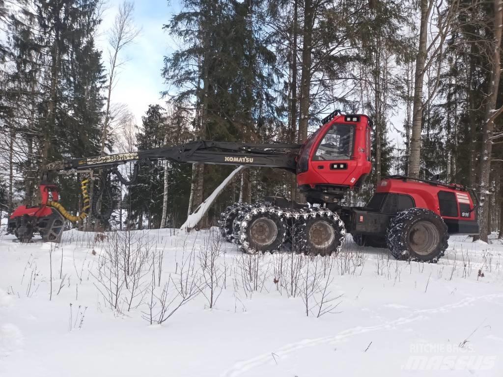 Komatsu 911CX-6 Харвестеры