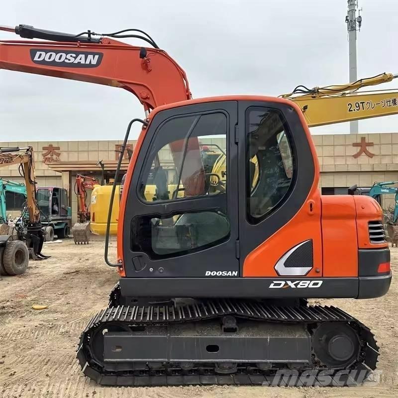 Doosan DX 80 Малые экскаваторы 7т-12т