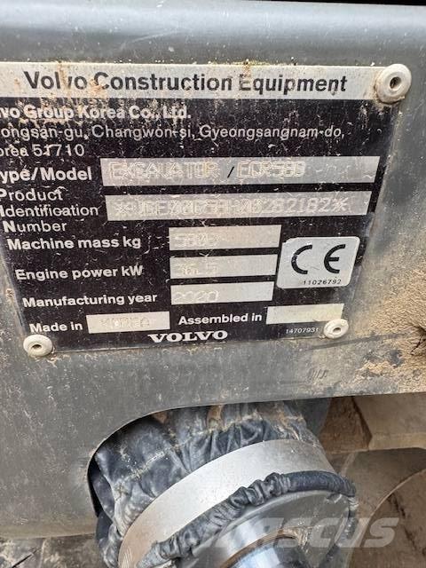 Volvo ECR58D Мини-экскаваторы