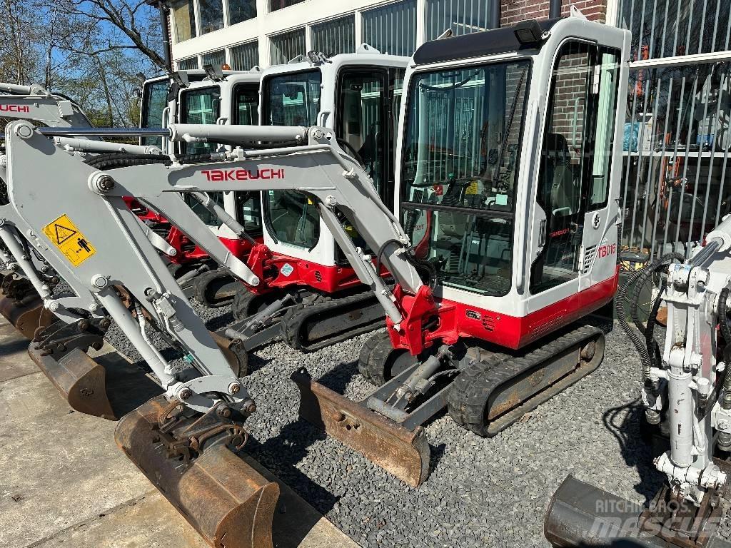Takeuchi TB 016 Мини-экскаваторы