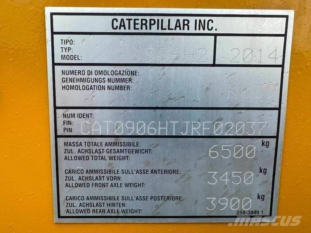 CAT 906 H 2 Фронтальные погрузчики