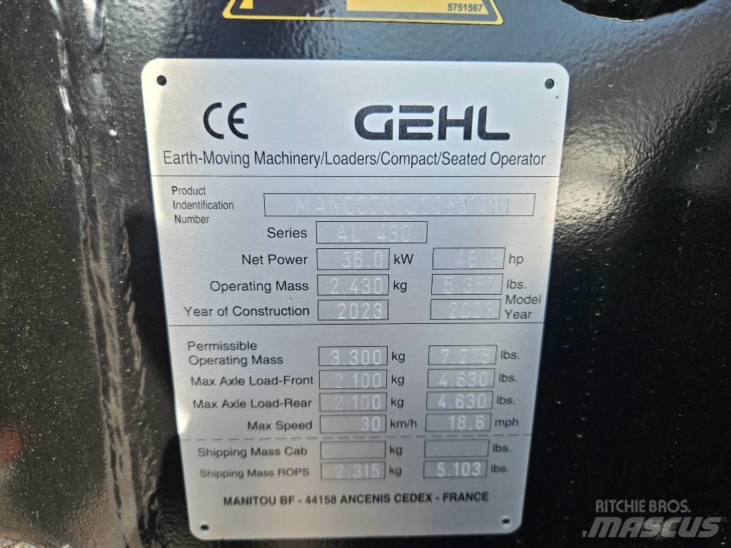 Gehl AL430 Универсальные фронтальные погрузчики