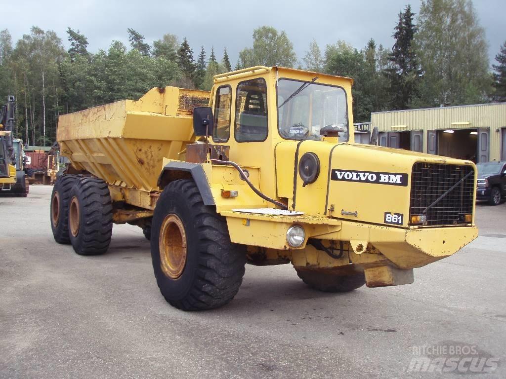 Volvo BM 861 6+6 Шарнирно-сочленённые самосвалы