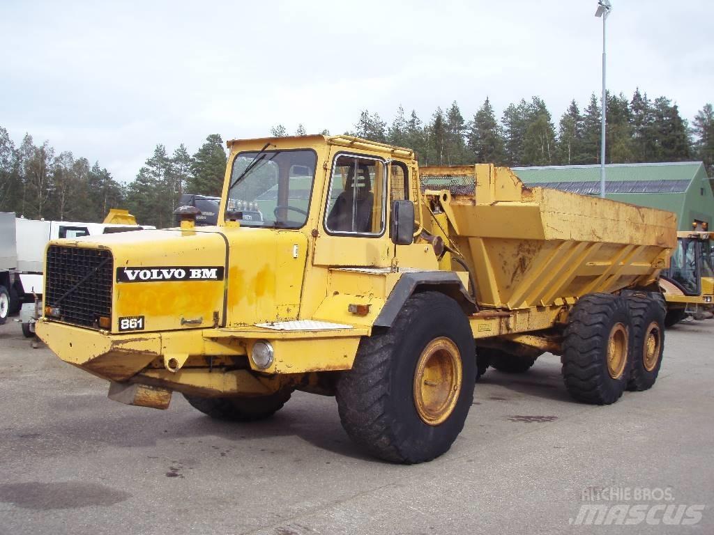 Volvo BM 861 6+6 Шарнирно-сочленённые самосвалы