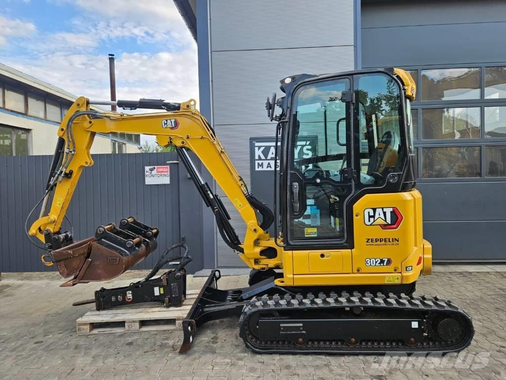 CAT 302.7 CR Мини-экскаваторы