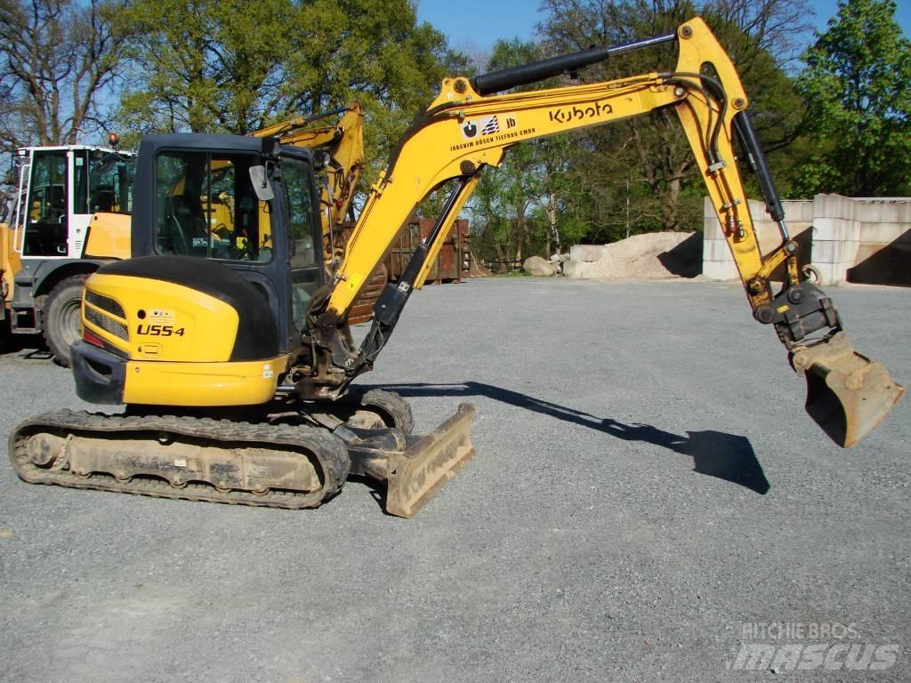 Kubota U 55-4 Мини-экскаваторы