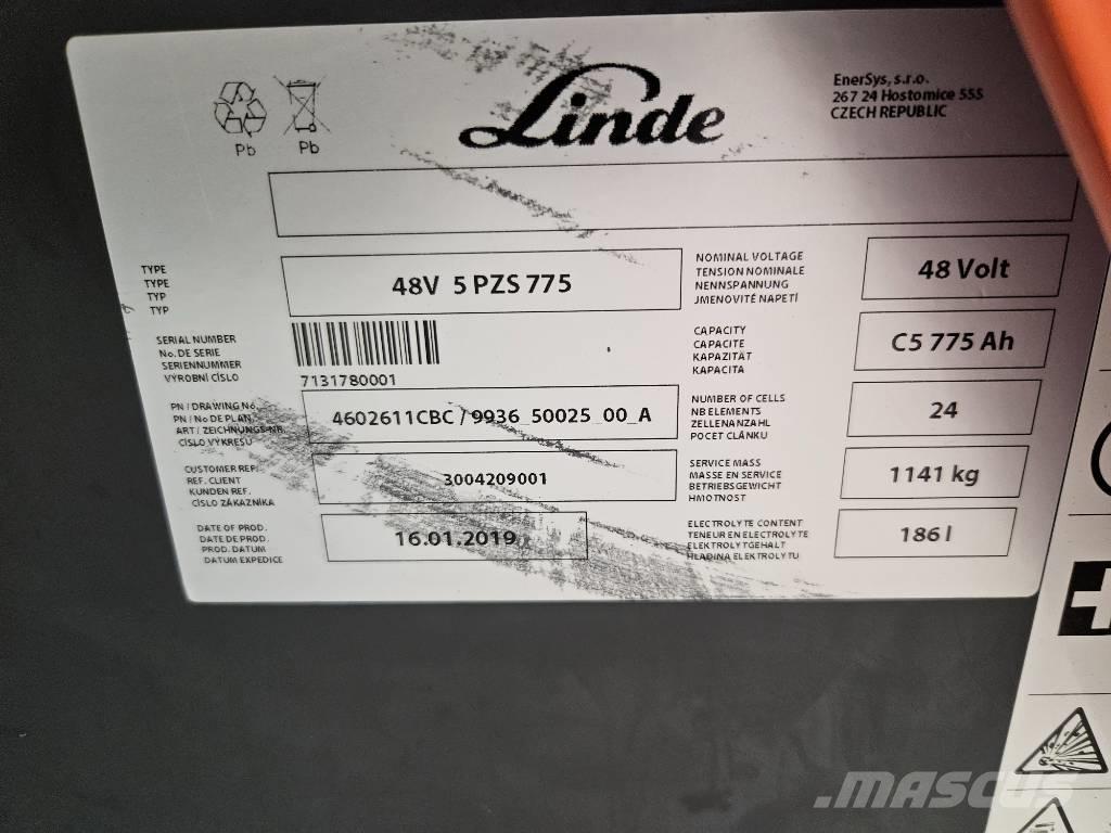 Linde R20N Самоходные электроштабелёры