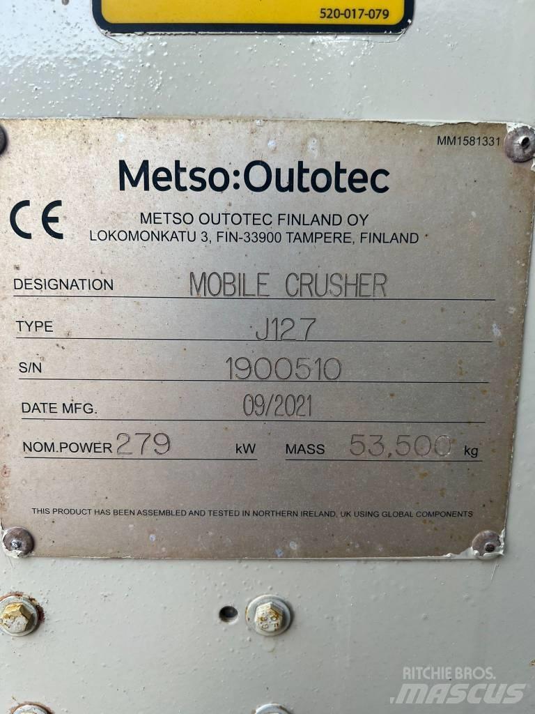 Metso Nordtrack J127 Дробилки