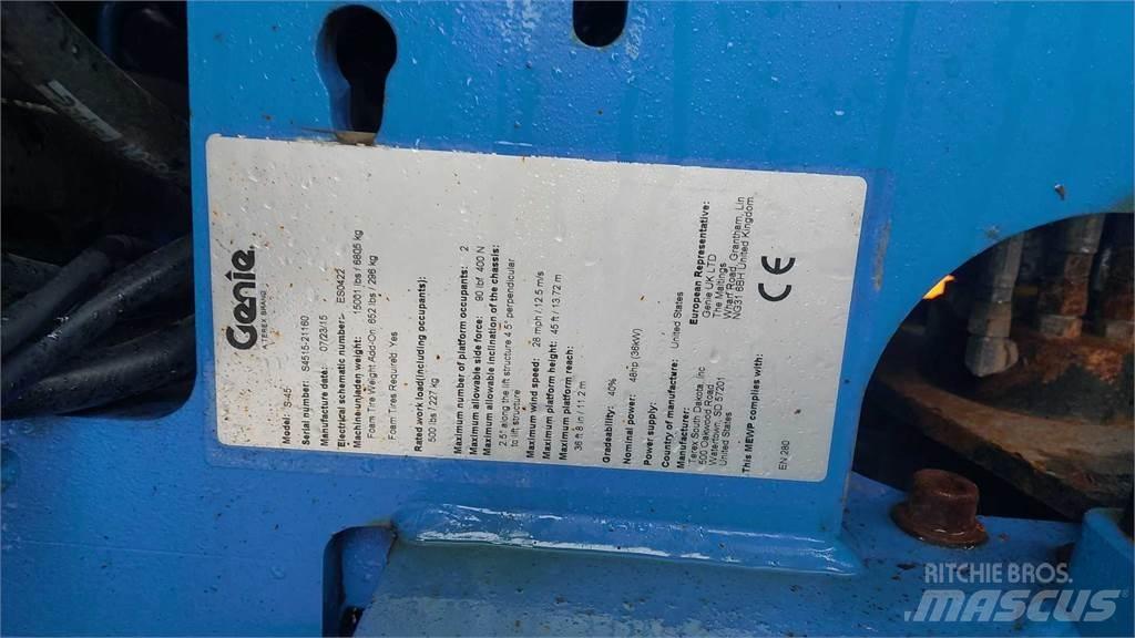 Genie S45G Телескопические подъемники