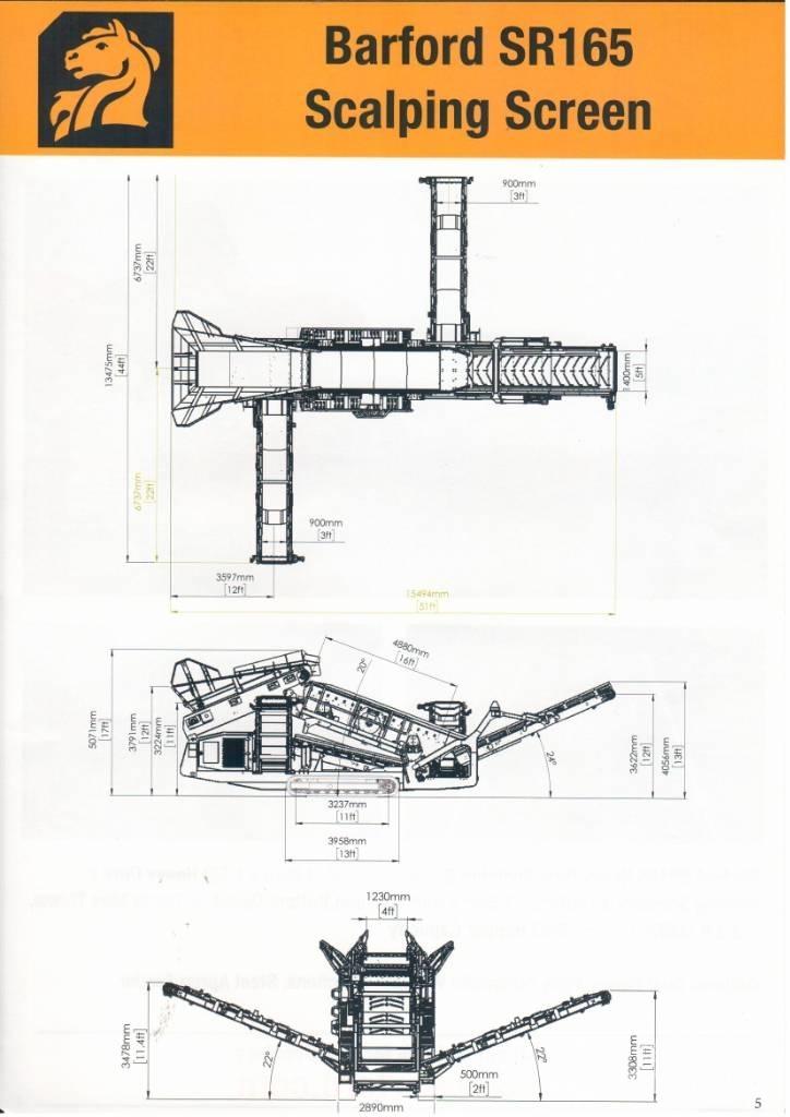 Barford SR165 Сортировочные установки