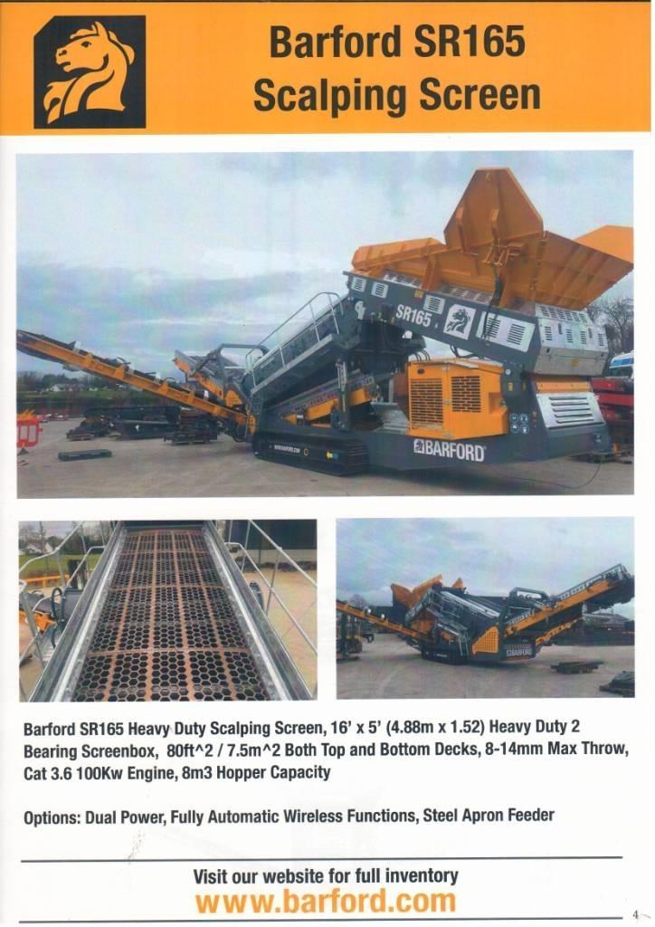 Barford SR165 Сортировочные установки