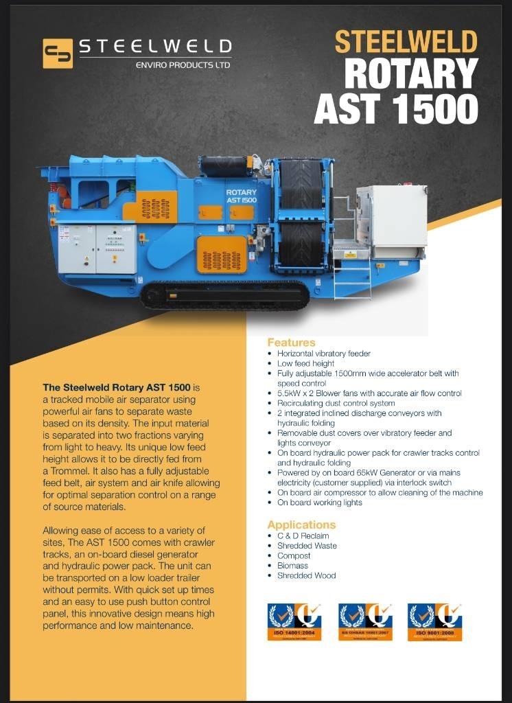  STEELWELD AST1500 Мобильные грохоты