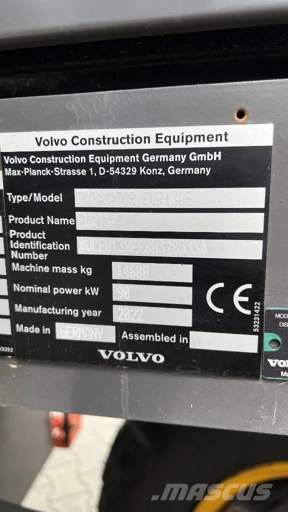 Volvo EWR 130 E Колёсные экскаваторы