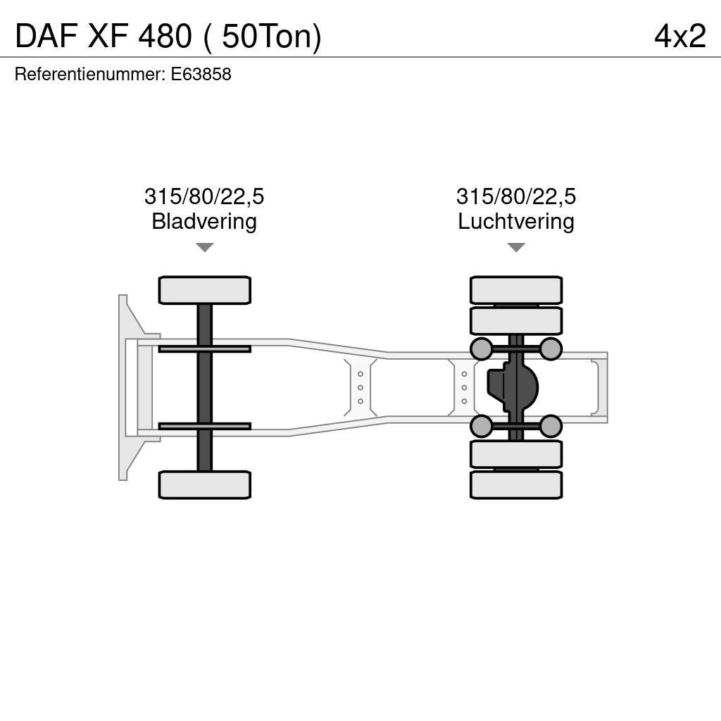 DAF XF 480 ( 50Ton) Седельные тягачи