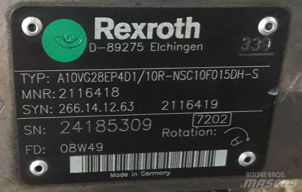 Liebherr A10VG28 Гидравлическая система