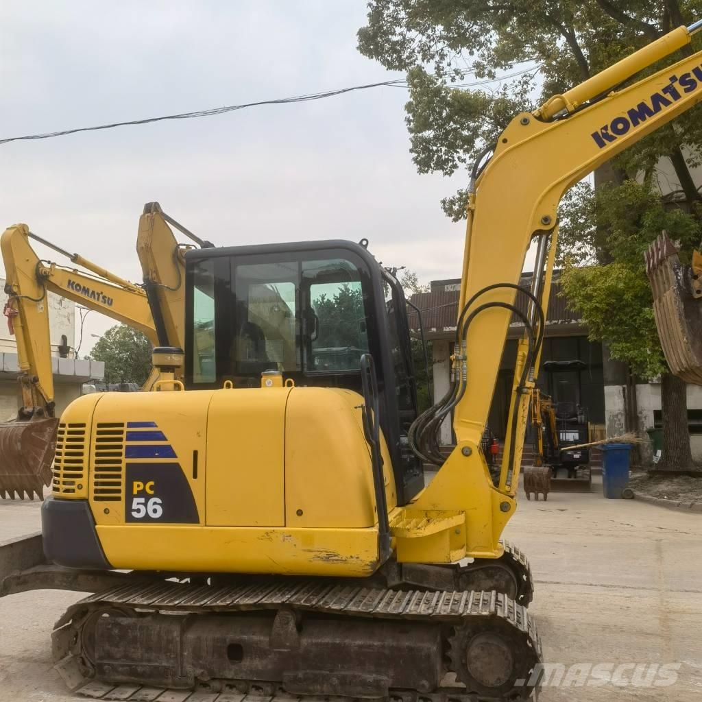 Komatsu PC56 Гусеничные экскаваторы