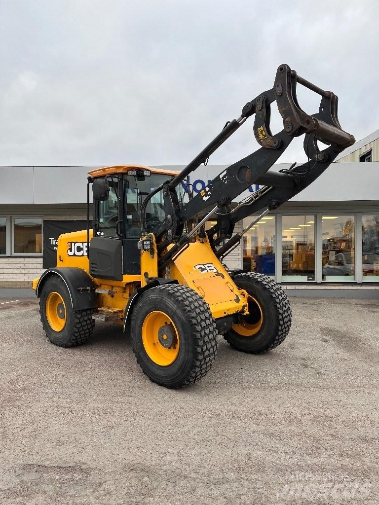 JCB 412 S, 50km/h Фронтальные погрузчики