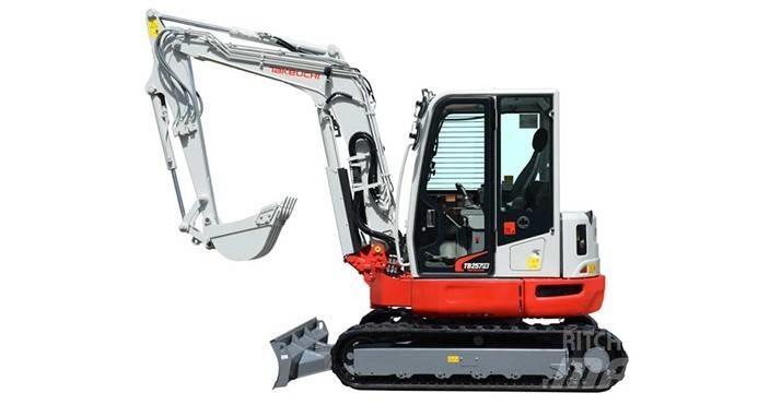 Takeuchi TB257FR Мини-экскаваторы
