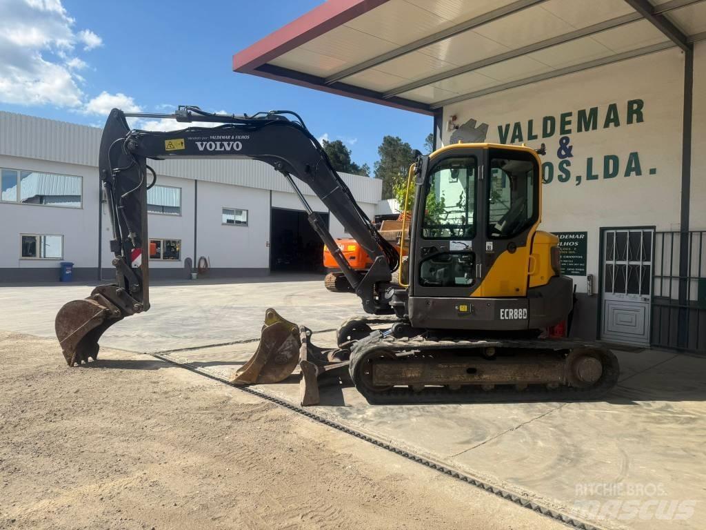 Volvo ECR 88 D, ECR88 Малые экскаваторы 7т-12т