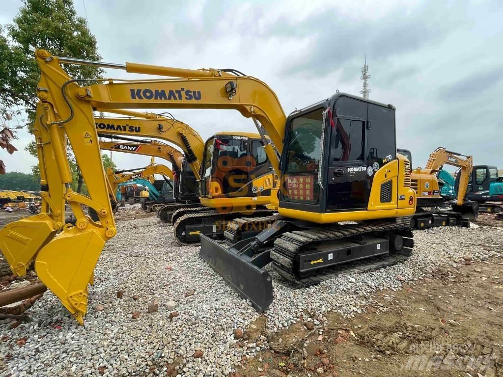 Komatsu PC 70 Малые экскаваторы 7т-12т