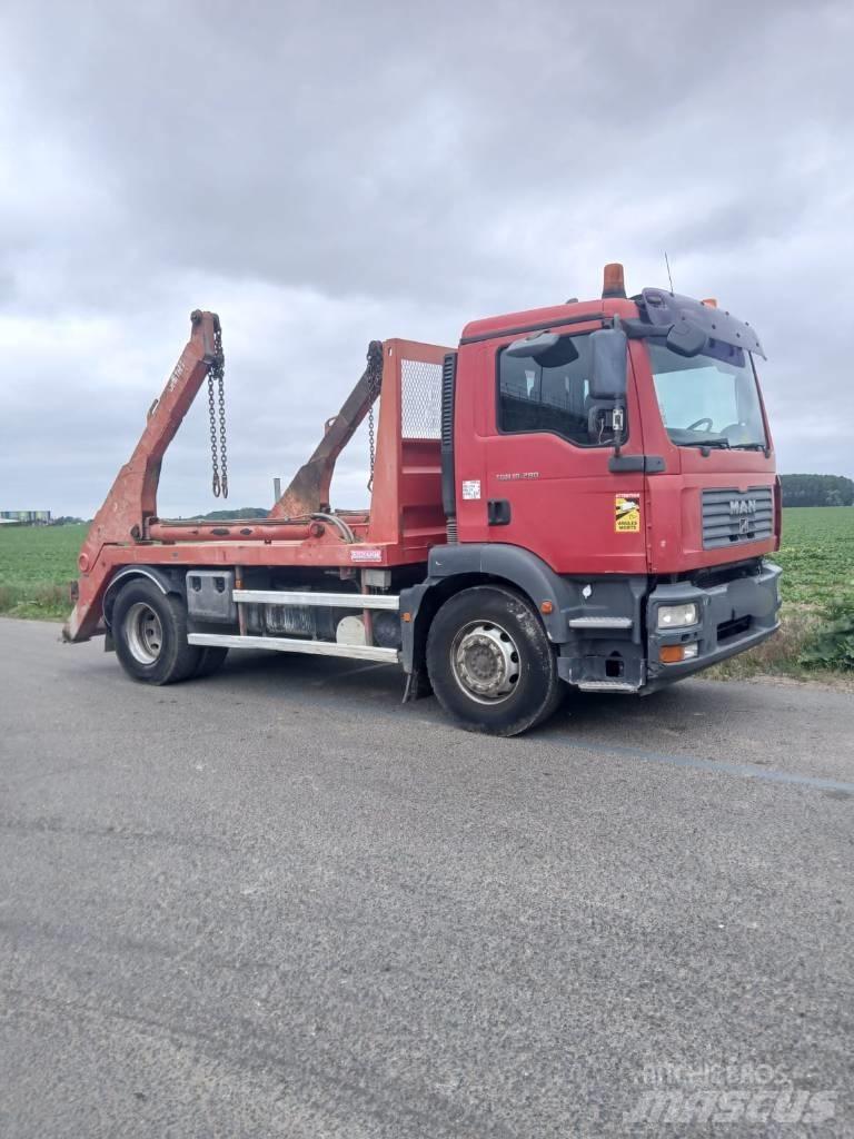 MAN TGM 18.280 Скиповые погрузчики