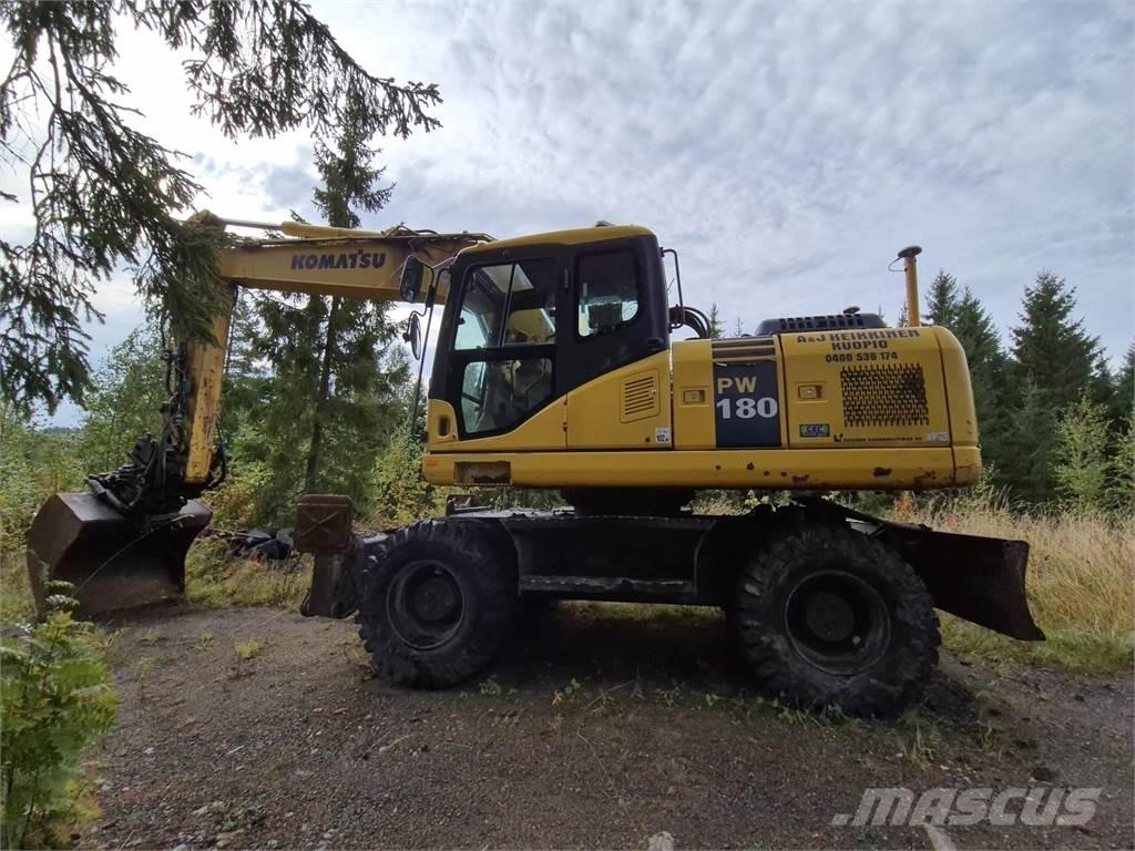 Komatsu PW180 ES-7 Колёсные экскаваторы