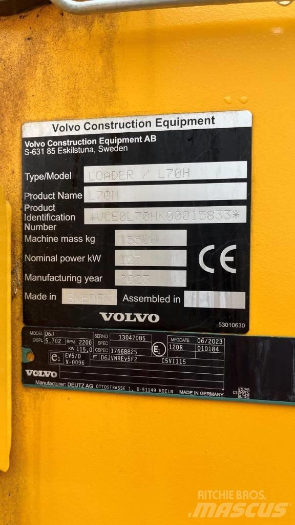 Volvo L70H Фронтальные погрузчики